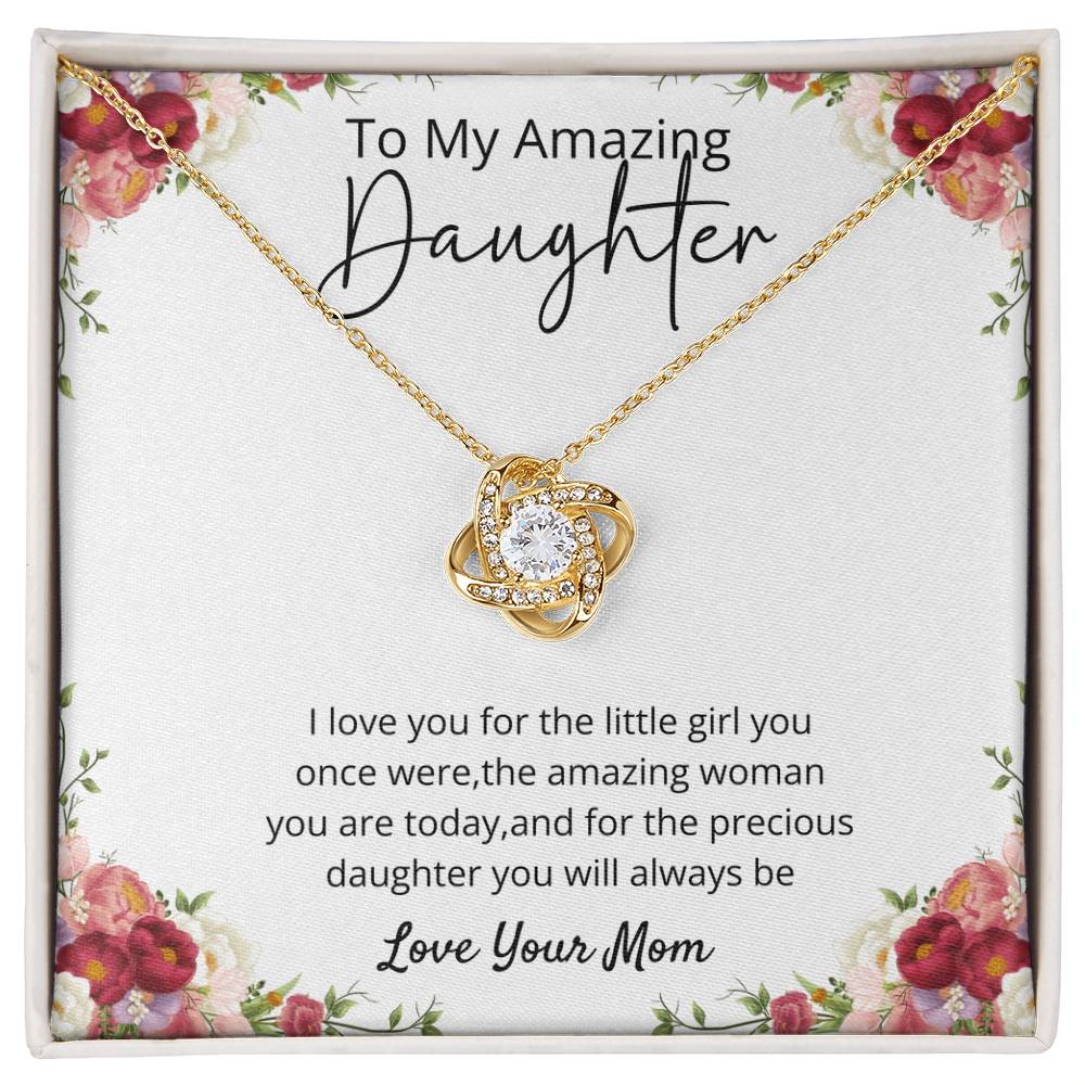Necklace gift for daughter from mom