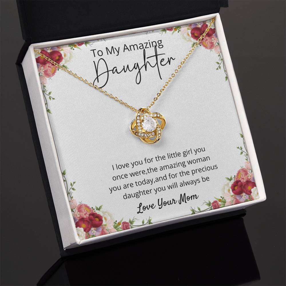 Necklace gift for daughter from mom