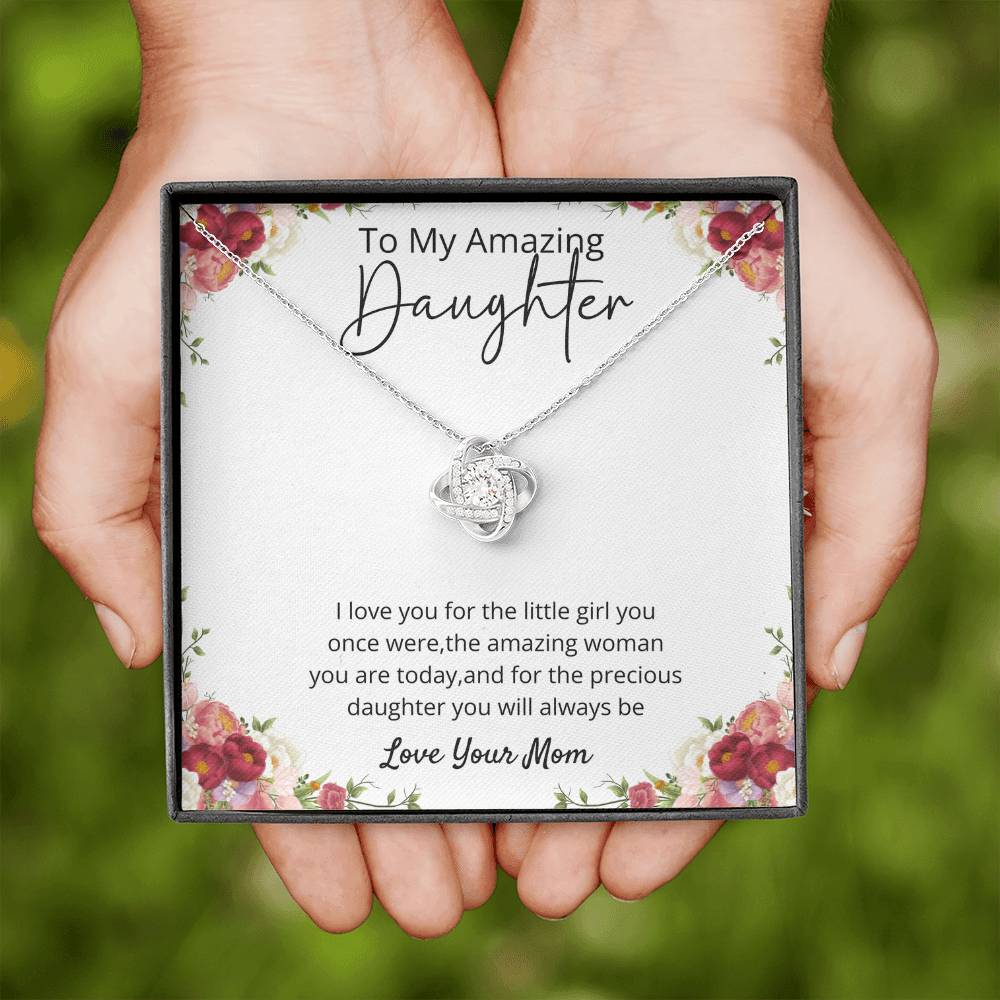 Necklace gift for daughter from mom