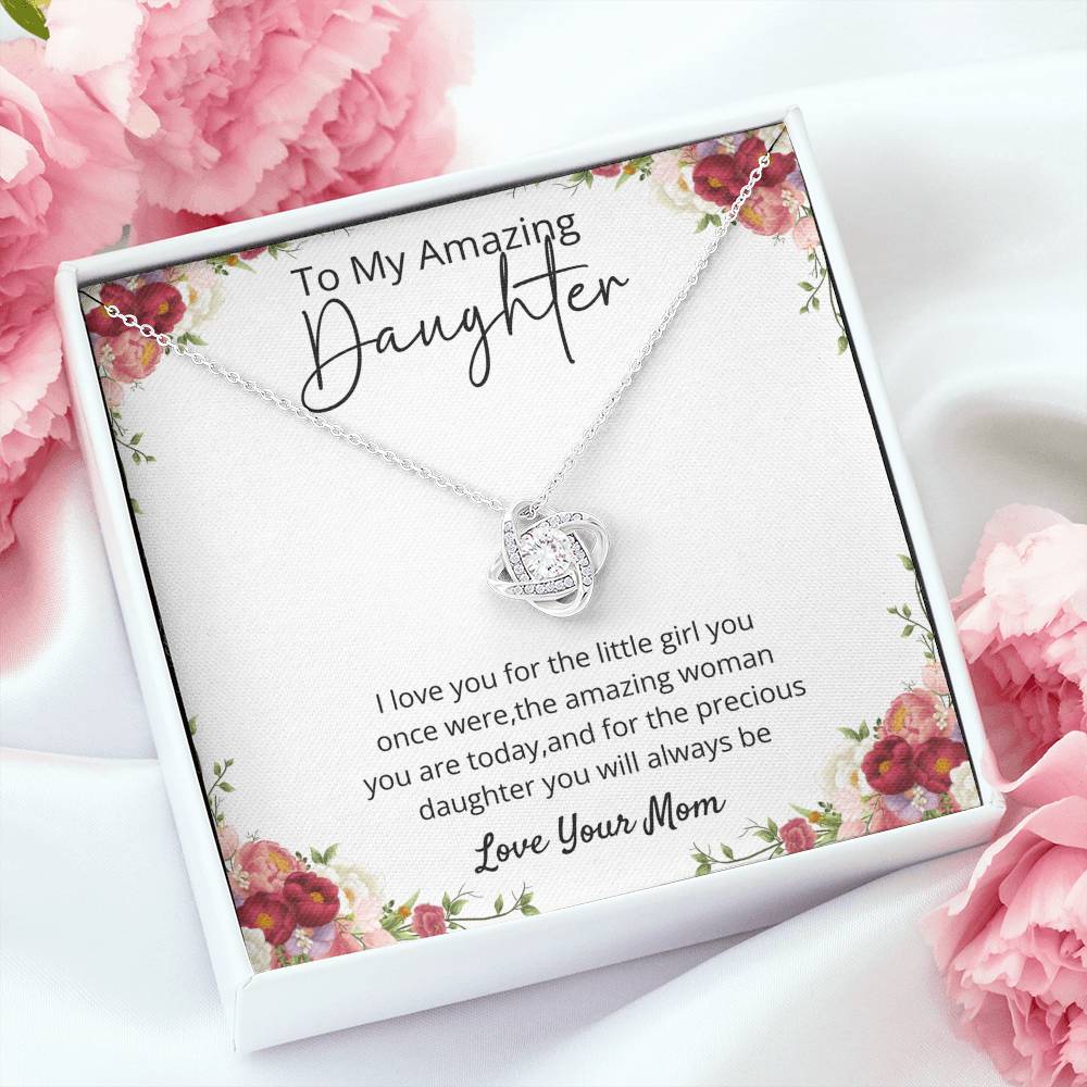 Necklace gift for daughter from mom
