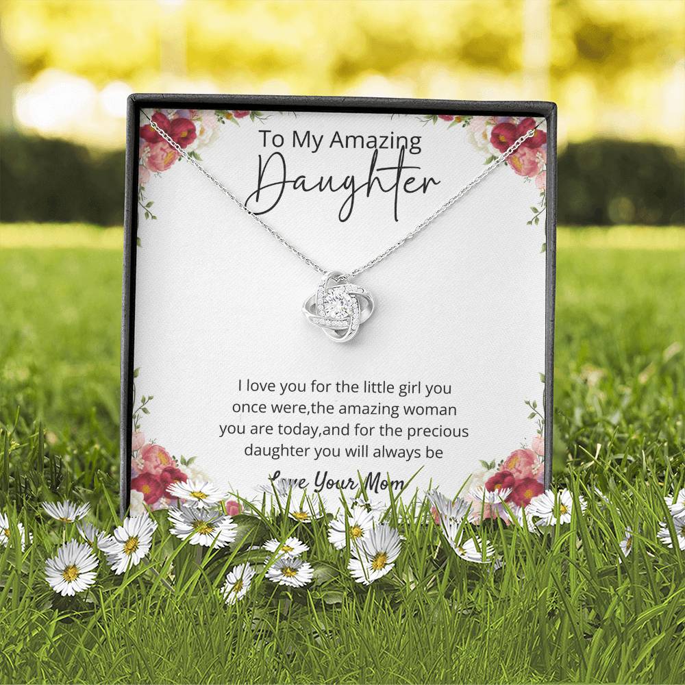 Necklace gift for daughter from mom