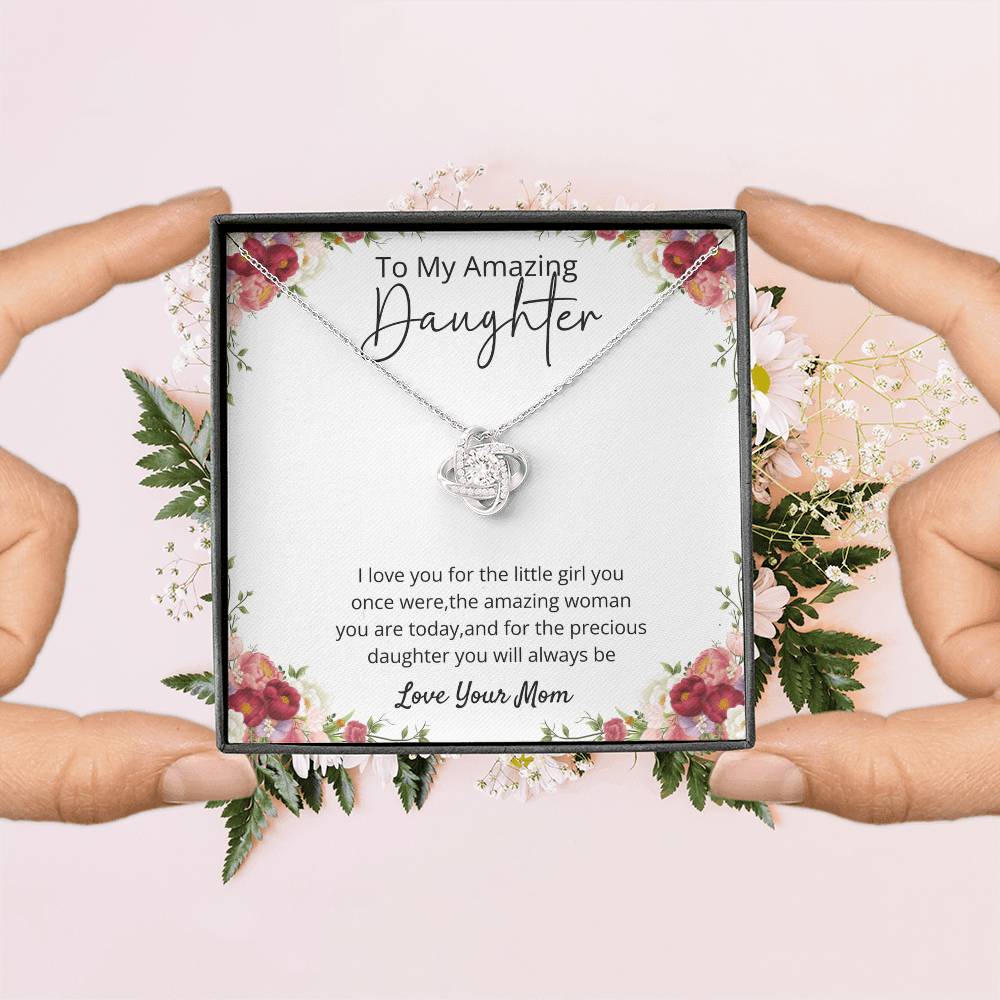 Necklace gift for daughter from mom