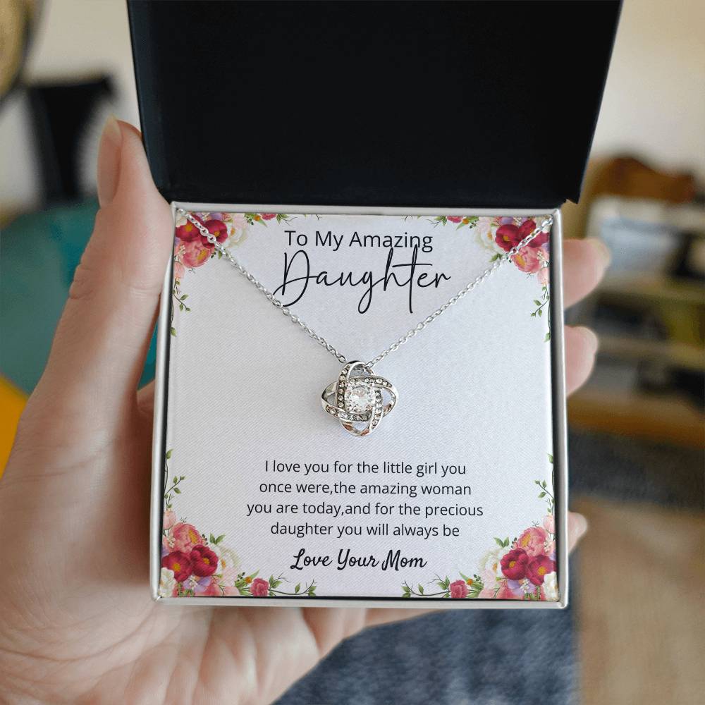 Necklace gift for daughter from mom