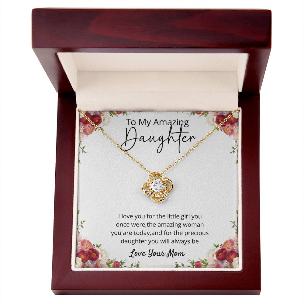 Necklace gift for daughter from mom