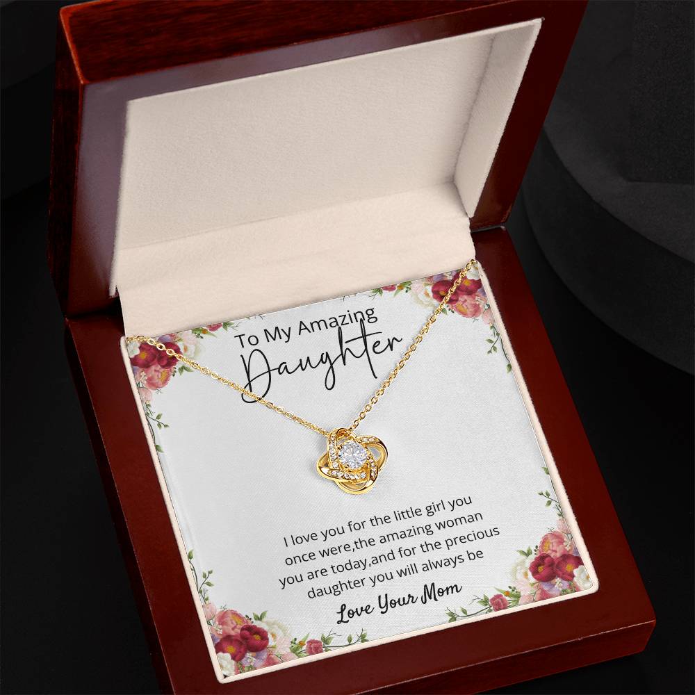 Necklace gift for daughter from mom
