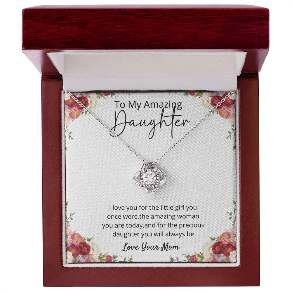 Necklace gift for daughter from mom
