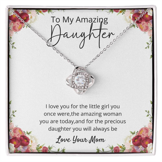 Necklace gift for daughter from mom