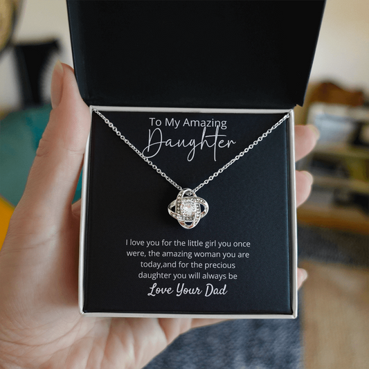 to my daughter necklace from dad